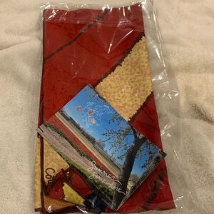 Summer somewhere Lisse , Netherlands Coletti 100% silk scarf